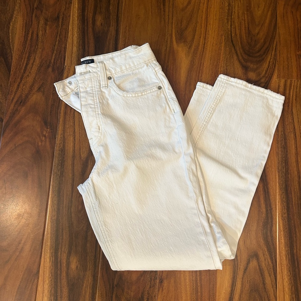 Jcrew White Jeans